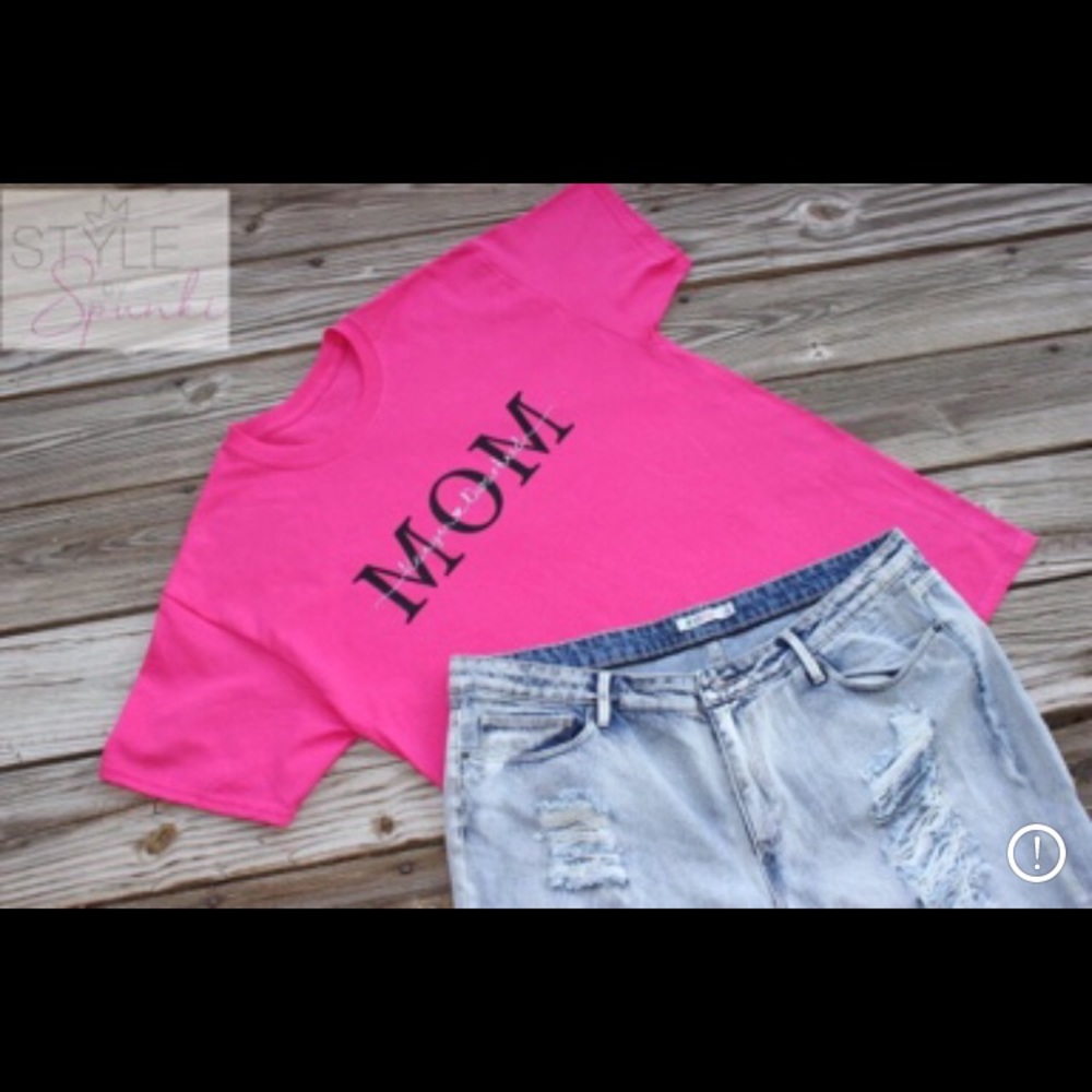 Personalized Handmade Mom T-shirt’s